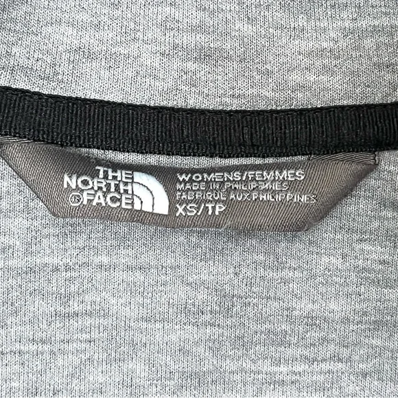 THE NORTH FACE Women's Jacket Zipper Front Grey Black Size XS - Picture 6 of 15